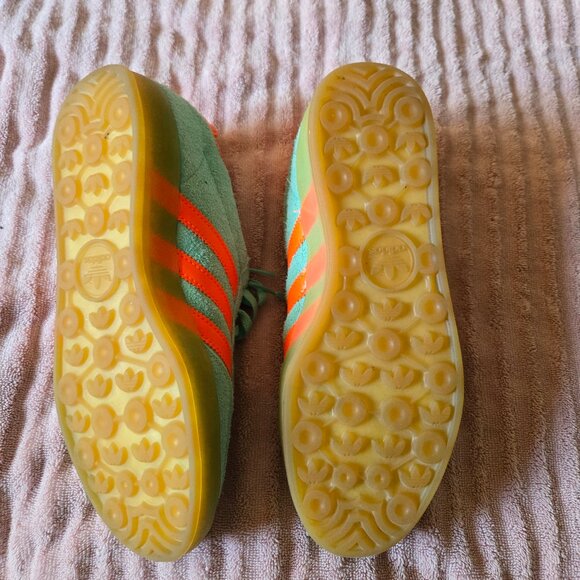 Adidas Gazelle Indoor Pulse Mint/Orange 8UK, 42, 9.5 US mens, 11 womens - Picture 5 of 5